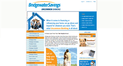 Desktop Screenshot of mortgage.bridgewatersavings.com