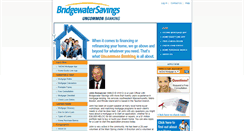 Desktop Screenshot of jromancier.bridgewatersavings.com