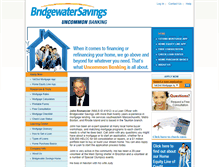 Tablet Screenshot of jromancier.bridgewatersavings.com